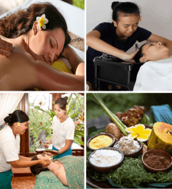 This 4-week Traditional Balinese Spa Therapy at  Bali BISA in Sanur, Bali covers Balinese massage, natural facials, Indonesian hair cream baths, body scrubs and body wraps.