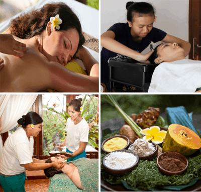 This 4-week Traditional Balinese Spa Therapy at  Bali BISA in Sanur, Bali covers Balinese massage, natural facials, Indonesian hair cream baths, body scrubs and body wraps.