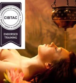 CIBTAC Ayurveda Program endorsed by CIBTAC includes Abhyanga Body Massage, Shirodara, Ayurvedic Scrubs and Wraps, and Pizchiki & Kaativasti Treatments