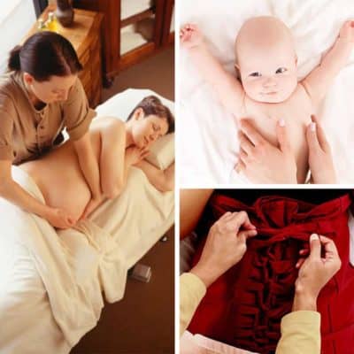 This Bali International Spa Academy spa maternity training package includes pregnancy massage, post natal massage and wrap, baby massage, and anatomy and physiology.